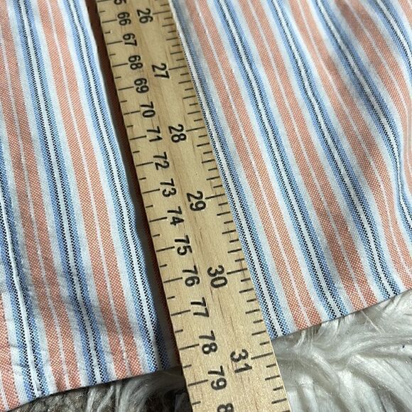 Ralph Lauren Shirt Mens Sz XL Classic Fit striped pony cotton Button Up Preppy - Picture 9 of 10